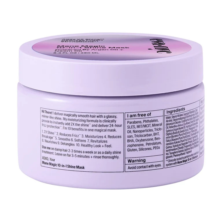 Eva NYC Mane Magic 10-in-1 Shine Mask, 8.4 fl oz | Walmart (US)