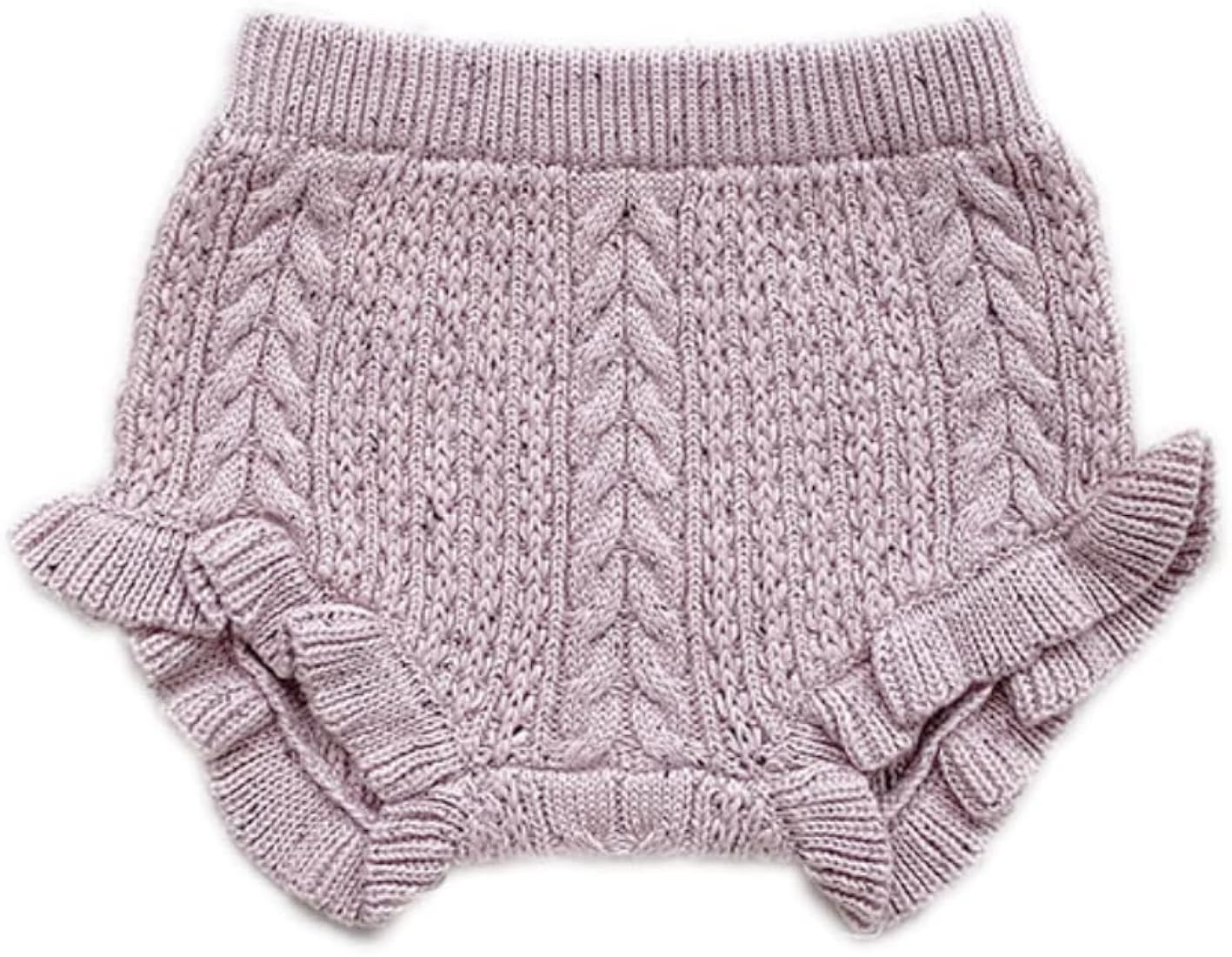 Colorful Childhood Toddler Knit Bloomers Shorts Baby Girls Loose Harem Shorts Infant Wheat Ruffle... | Amazon (US)