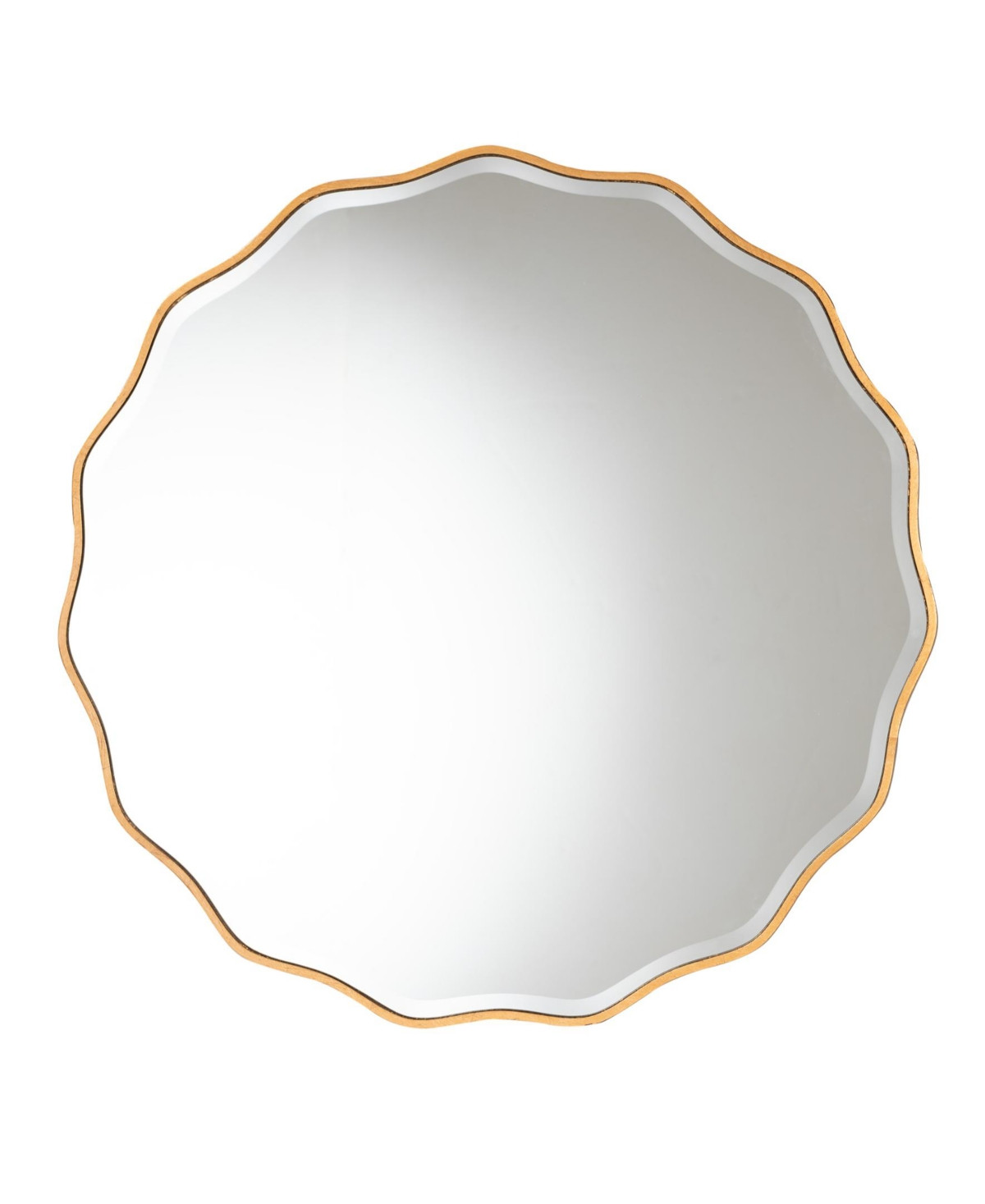 Boxton Studio Weston 42" Glass Glam and Luxe Accent Wall Mirror - Gold | Macy's