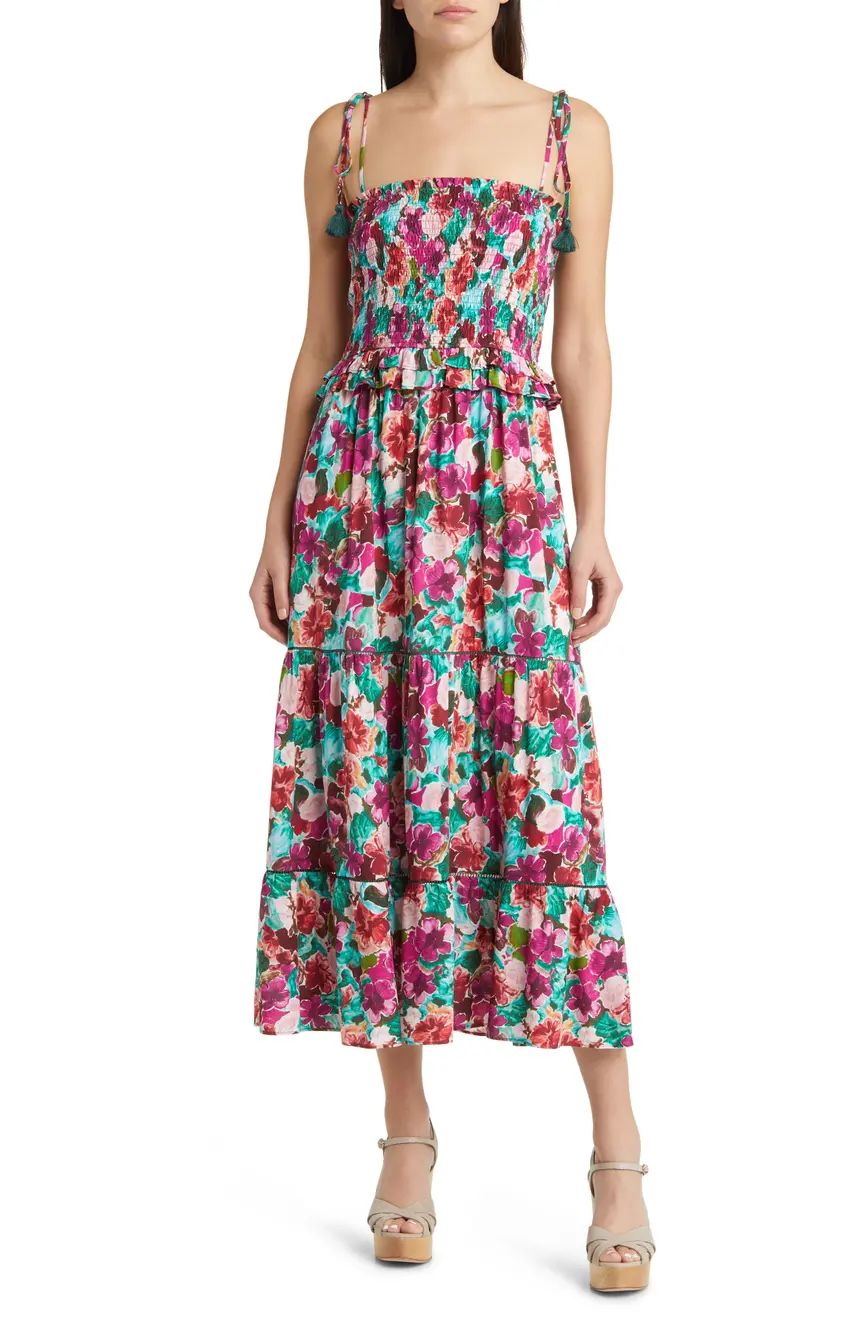 Renoirs Terrace Floral Print Dress | Nordstrom
