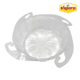 Medium-Duty Hanging Basket Plastic Saucer | The Home Depot