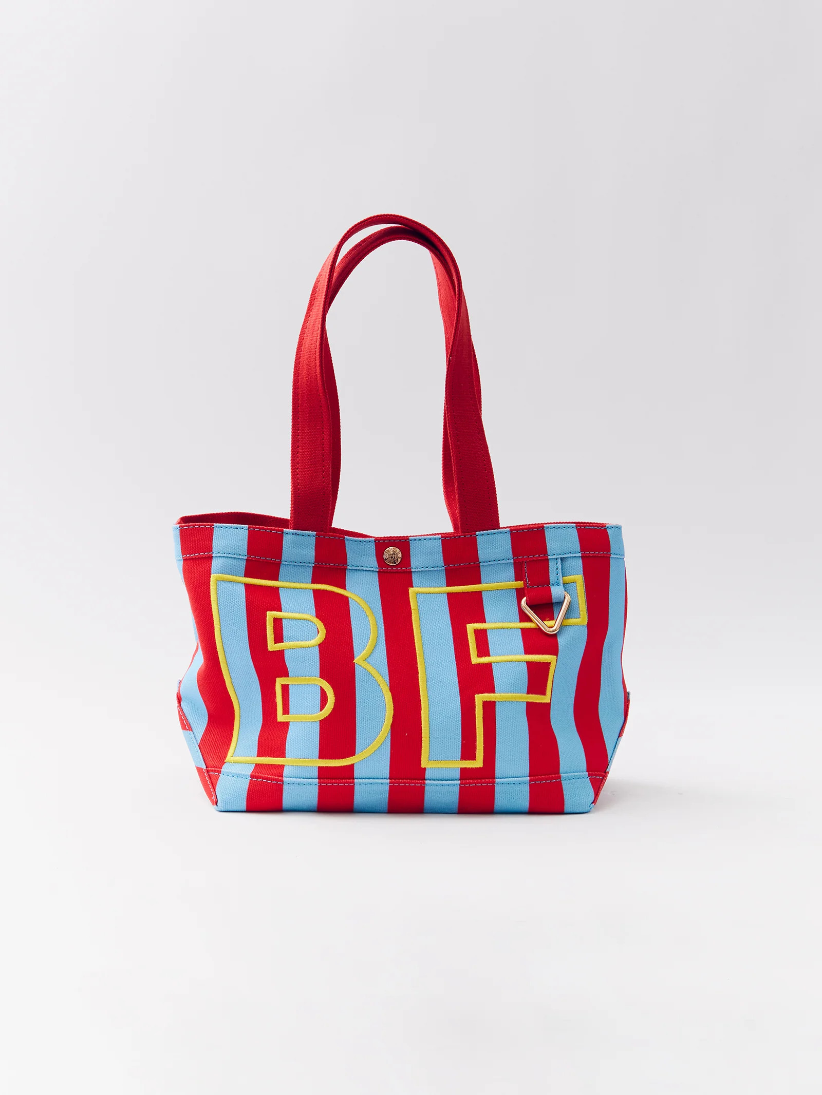 Striped Custom Alpha Tote - Rugby | BaubleBar