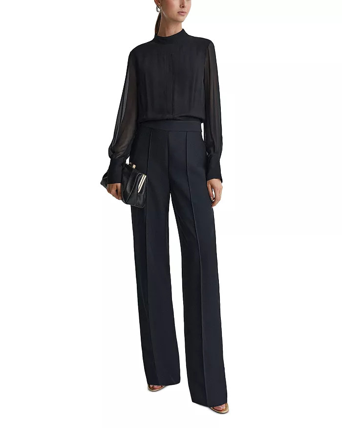 Magda Sheer Sleeve Jumpsuit | Bloomingdale's (US)