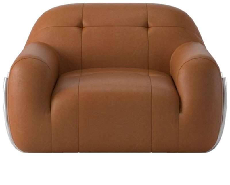 Brace Leather Chair + Reviews | CB2 | CB2