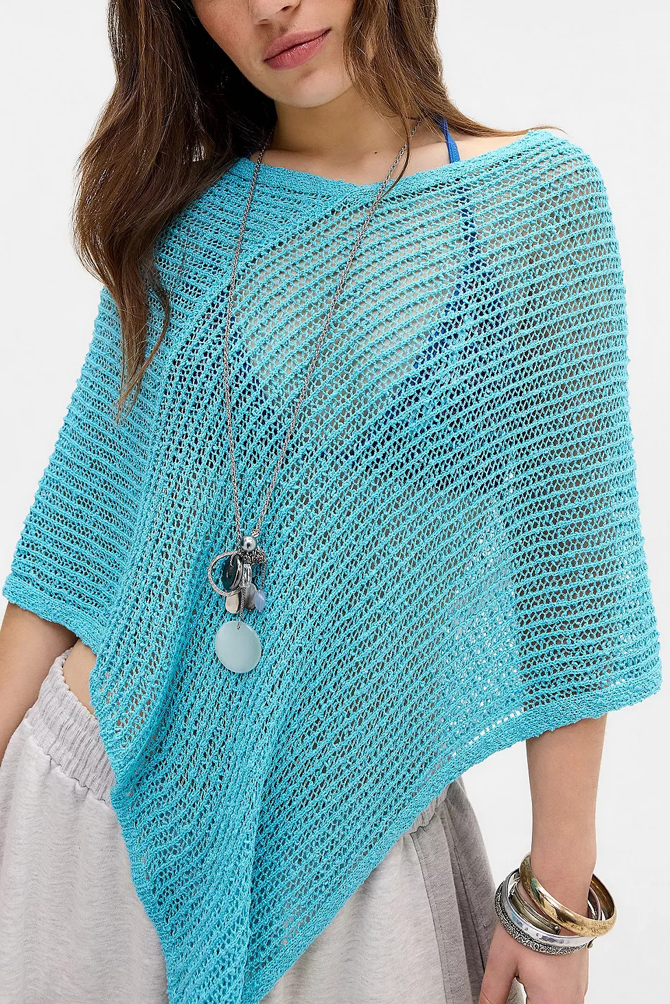 UO Knit Cape | Urban Outfitters UK