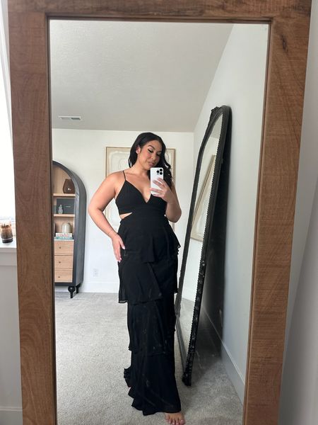 Midsize spring wedding guest dress 🖤 

Midsize style | black wedding guest dress | black dress | spring wedding guest dress | midsize fashion | midsize dress | black tie wedding guest dress

#LTKstyletip #LTKmidsize #LTKwedding