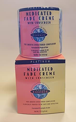 Clear Essence Platinum Medicated Fade Creme with Sunscreen, 4 Ounce (Pack of 1) | Amazon (US)