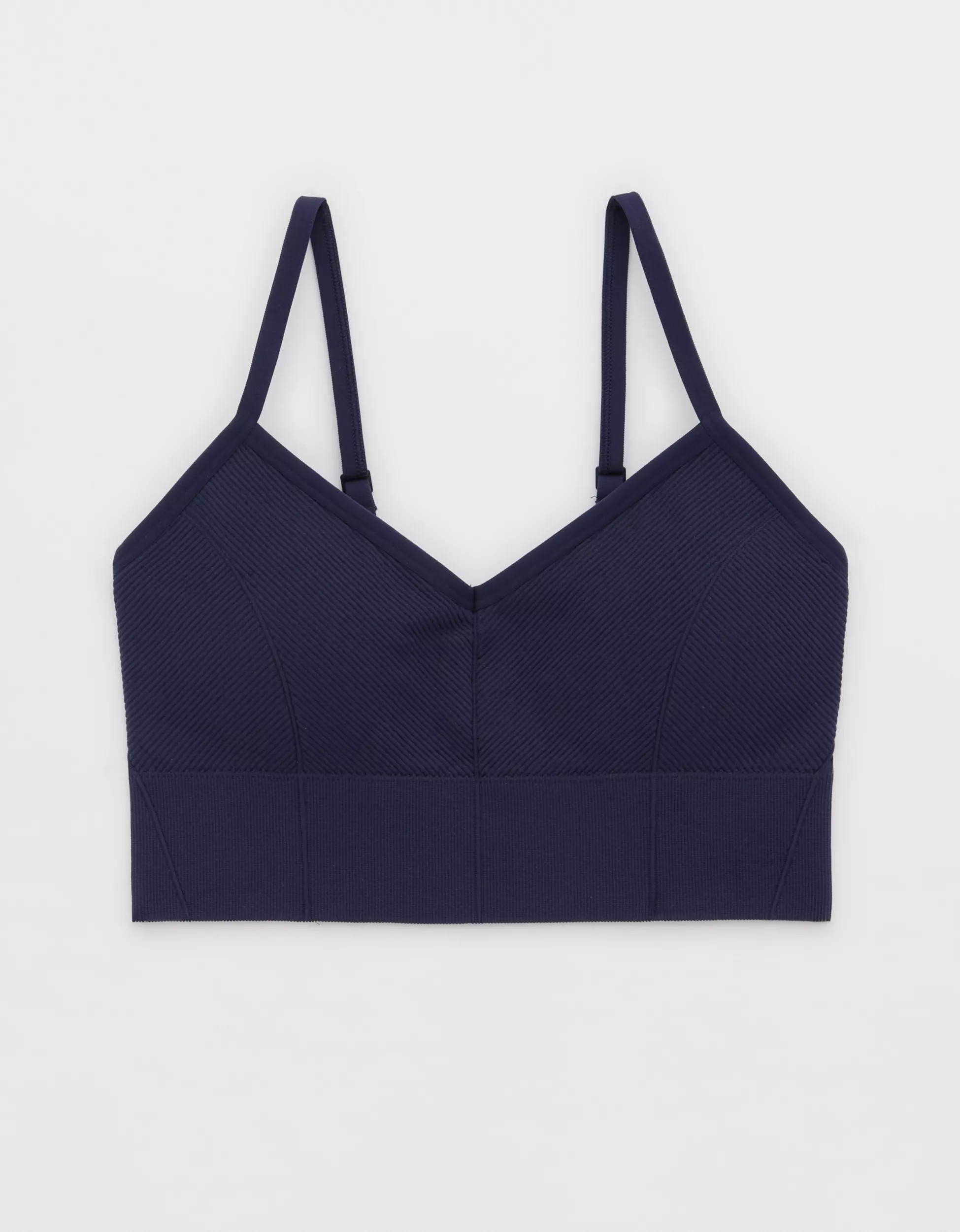 OFFLINE By Aerie Seamless Rib Sports Bra | American Eagle Outfitters (US & CA)