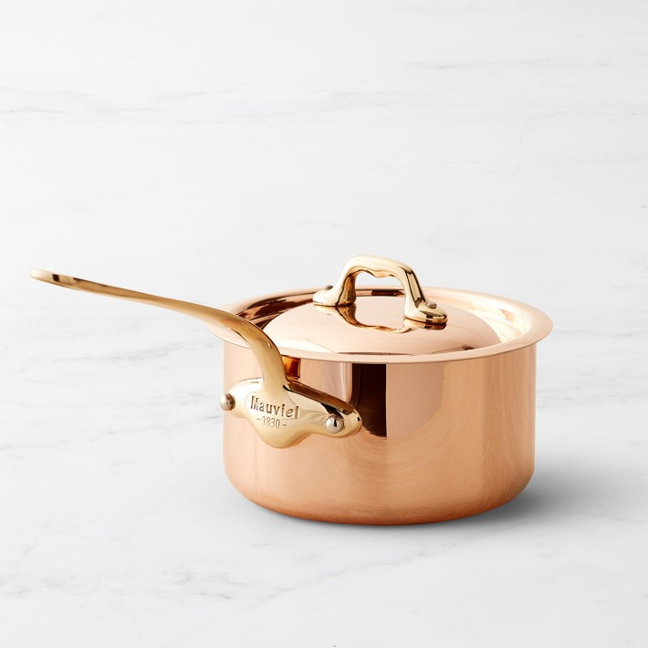 Mauviel Copper M'150 B Saucepan | Williams-Sonoma