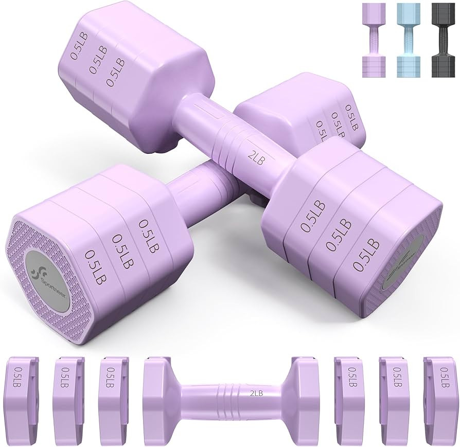 Adjustable Dumbbells Hand Weights Set: Sportneer 4 In 1 Weight Each 2lb 3lb 4lb 5lb Free Weights ... | Amazon (CA)