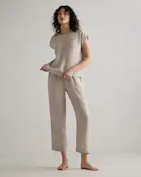 100% European Linen Pajama Set | Quince