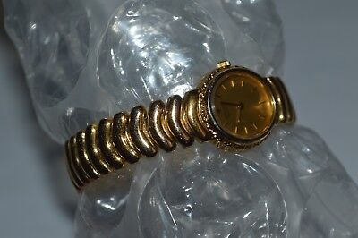 SEIKO Watch 2P2O-5H2O Ladies Quartz Sculpted Case Gold Colors Works Fine Vintage | eBay US