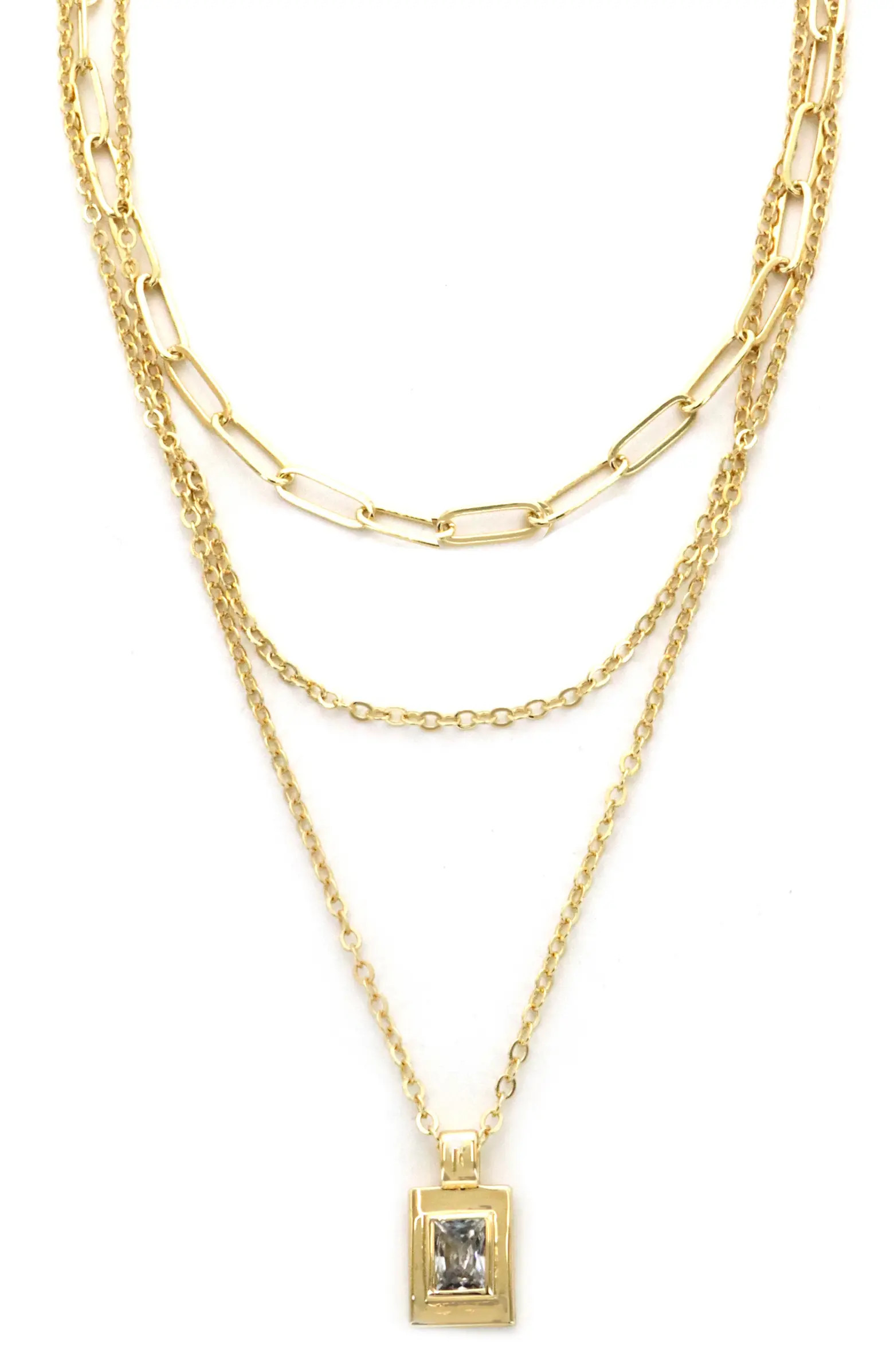 Panacea Layered Chain Necklace | Nordstrom | Nordstrom