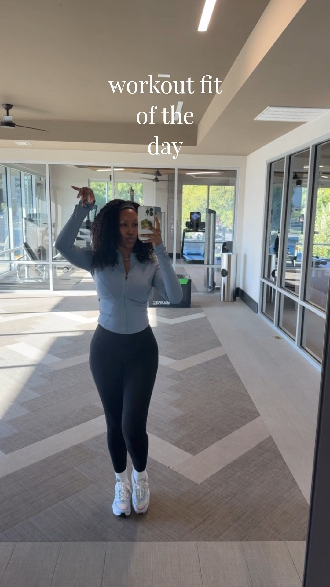 Workout outfit of the day. Loving blue right now and these zip ups are a lifesaver for layering in warm/cool weather.

#LTKActive #LTKSeasonal #LTKFindsUnder50