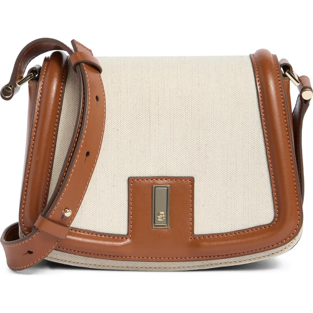 BOSS Arielle Saddle Shoulder Bag in Natural at Nordstrom Rack | Nordstrom Rack