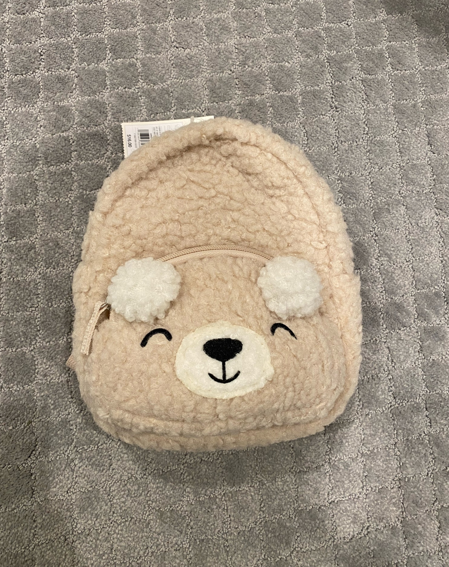 The cutest Sherpa teddy bear cream colored toddler backpack! Unisex. Can’t decide if I want to keep it for Jason or gift to my nieces/nephews. Perfect Christmas gift 🥰 

#LTKbaby #LTKkids #LTKGiftGuide