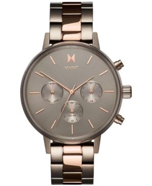 Mvmt Women's Nova Orion Titanium & Rose Gold-Tone Stainless Steel Bracelet Watch 38mm | Macys (US)