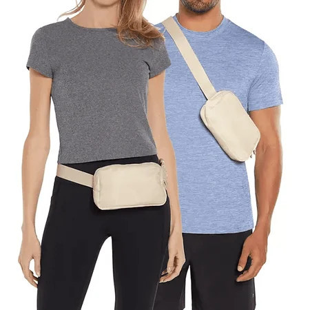 Gap Unisex Fanny Pack Polyester Off-White | Walmart (US)