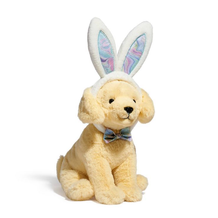 FAO Schwarz 12" Cheers 4 Ears Labrador with Wearable Bunny Ears Toy Plush | Target