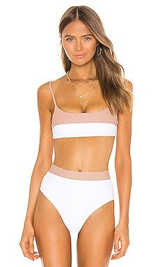 House of Harlow 1960 x REVOLVE Veda Top in White & Nude from Revolve.com | Revolve Clothing (Global)