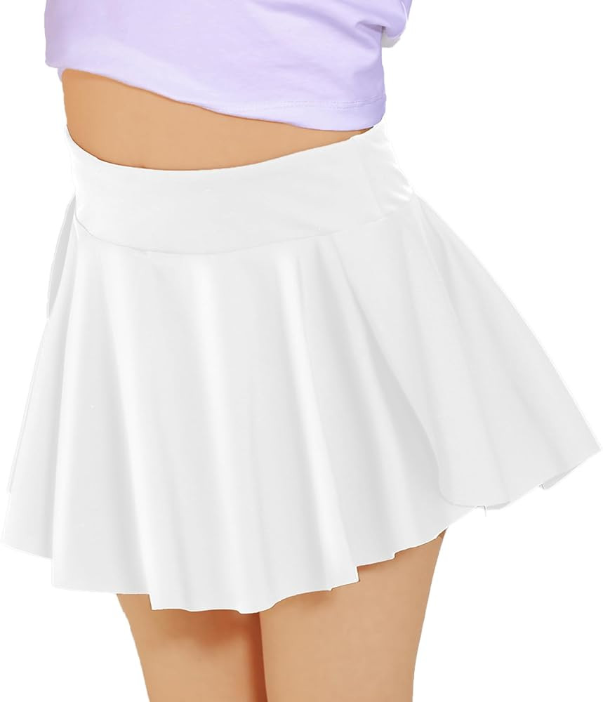 Skort Girls, Athletic Skirts for Tennis Golf, Butterfly Flowy Shorts for Kids, Shorts with Pocket | Amazon (US)