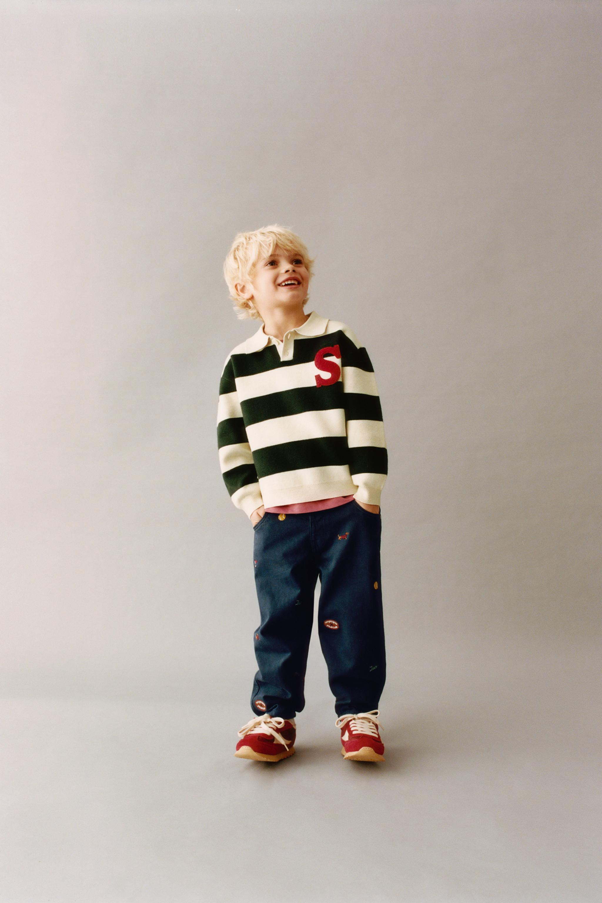 STRIPED POLO SWEATER | Zara US