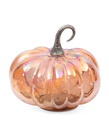 8x7 Led Pumpkin With Stem | TJ Maxx