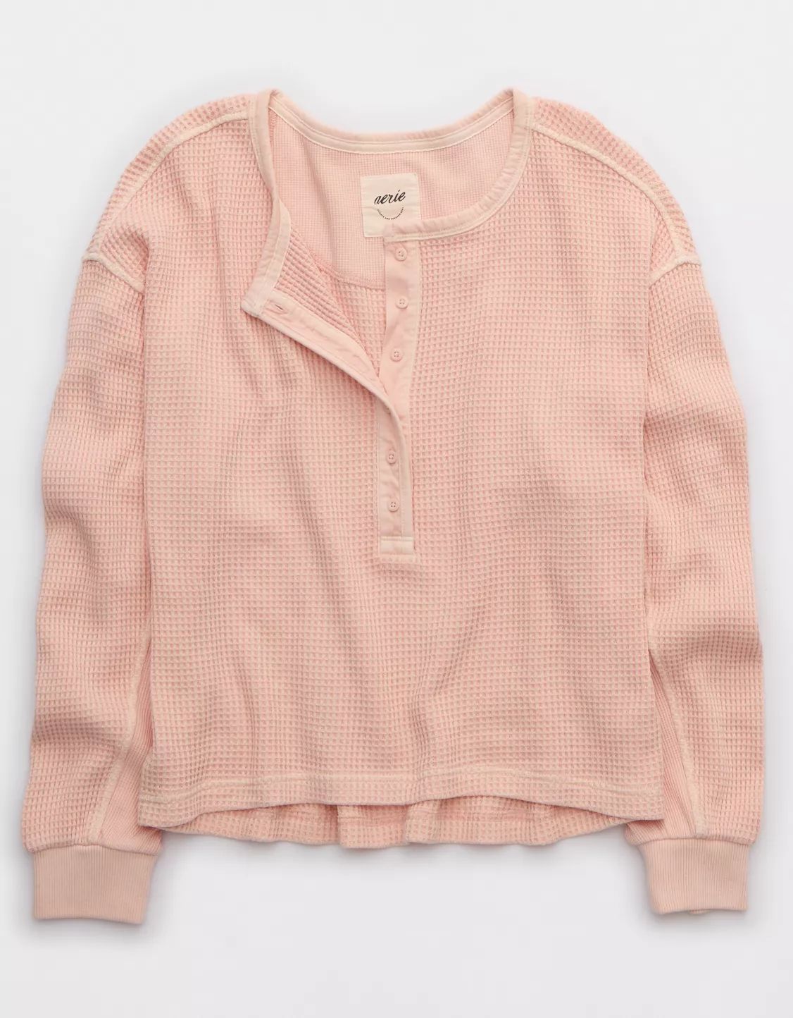 Aerie Waffle Henley Shirt | Aerie