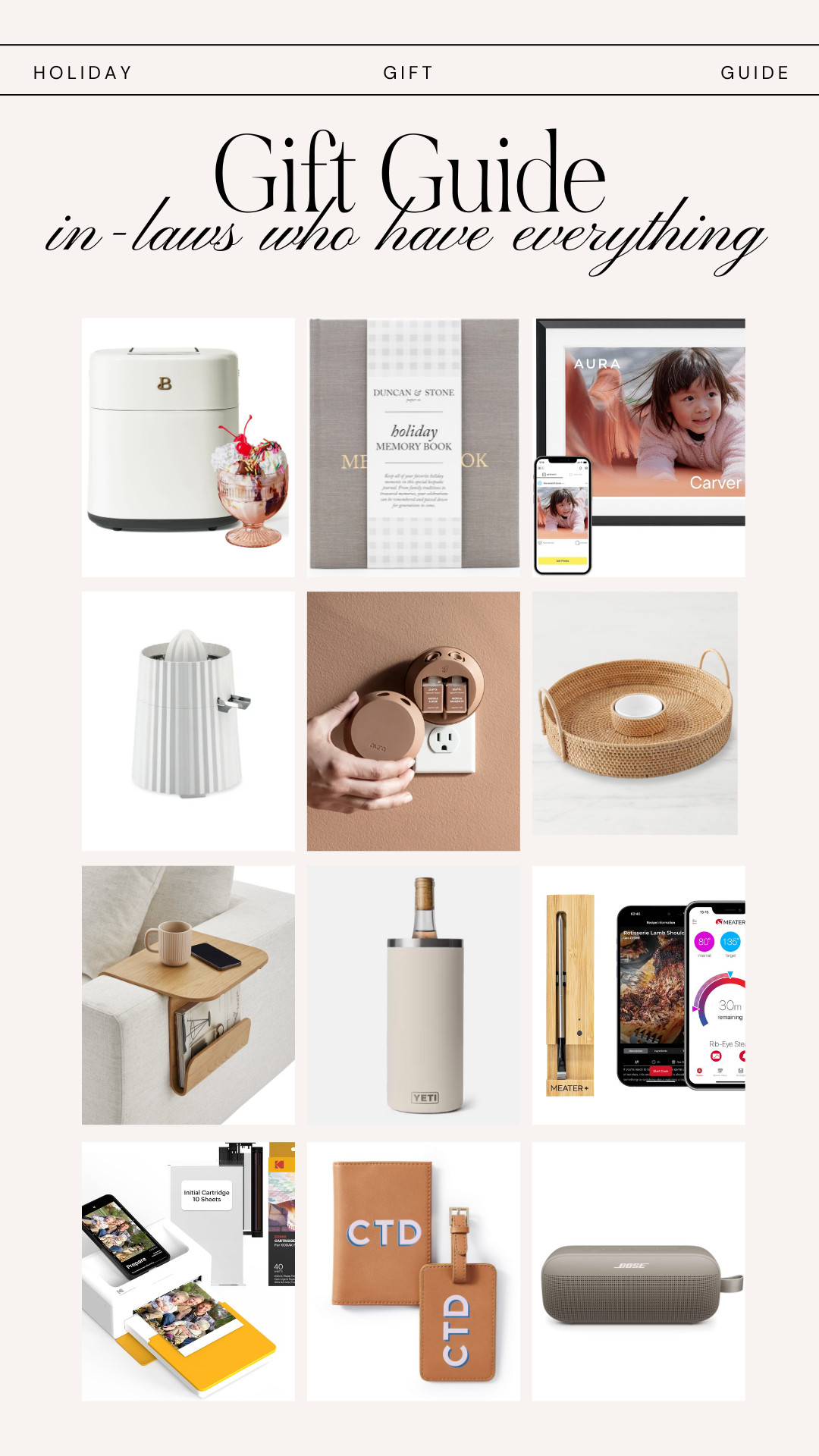 Gift Guide for the inlaws who have everything! 

 #LTKGiftGuide #LTKHoliday