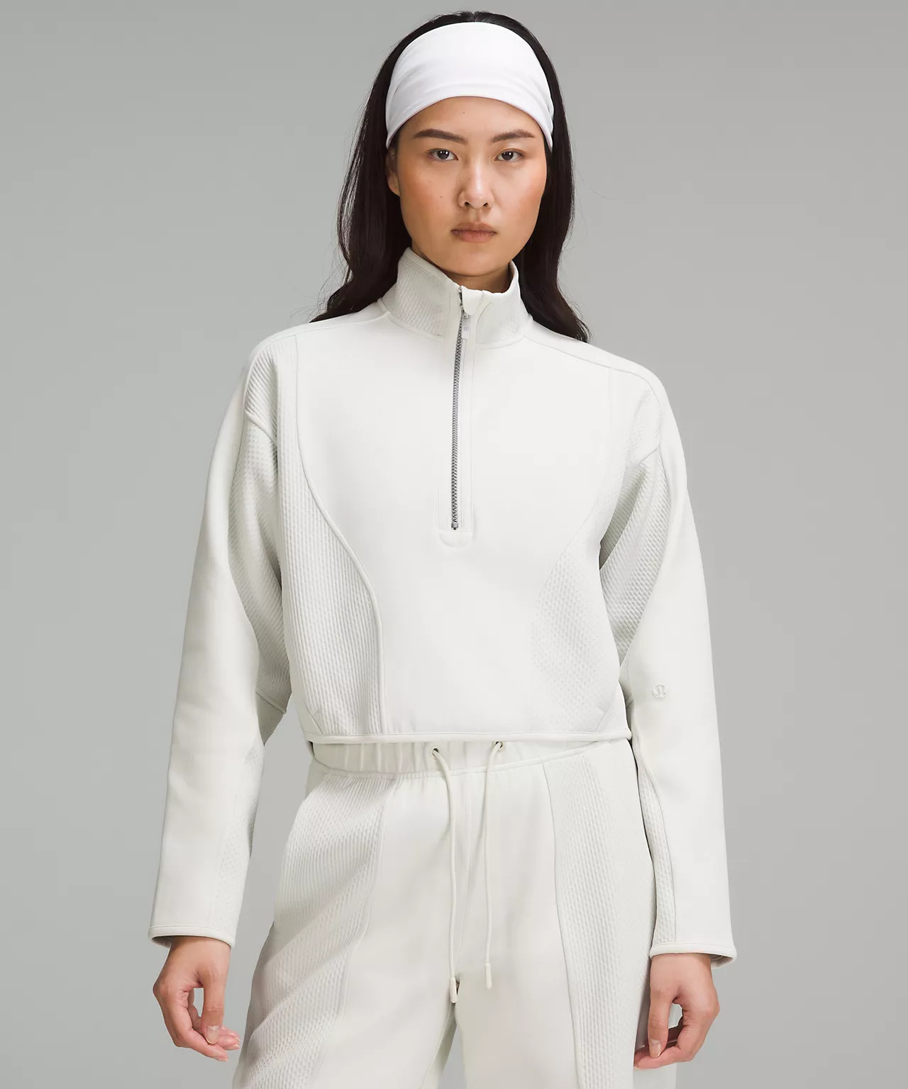 Mixed Fabric Half-Zip Pullover | Women's Hoodies & Sweatshirts | lululemon | Lululemon (US)