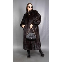 16245 Bezaubernder Echt Saga Nerz Mantel Luxus Pelz Gr. L | Etsy (DACH)