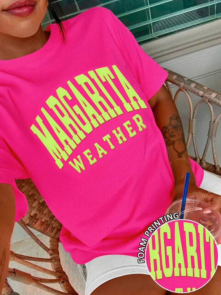 Sensitive Gangsta Quote T-Shirt Meme God Forbid L'm A Sensitive Gangster Graphic Tee,Im A Mommy Mamacita T-Shirt Gift For Her,Suitable For Beach Vacation & Everyday Casual Wear T Shirts For Ladies For Summer Hot Pink Tee Shirt Women's Tops For Summer Margarita Weather T-Shirt Women Tee Shirts Woman T Shirt Wholesale Clothing Workout Tops Foam Printing T-Shirt Pink T-Shirt | SHEIN