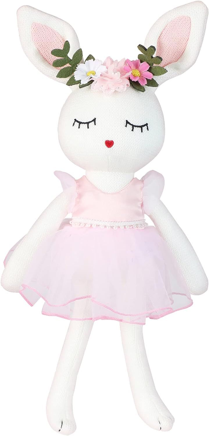 JUSTQUNSEEN Ballerina Doll Handmade Stuffed Animal Bunny Stuffed Animal Bunny Plush Animal Doll, ... | Amazon (US)