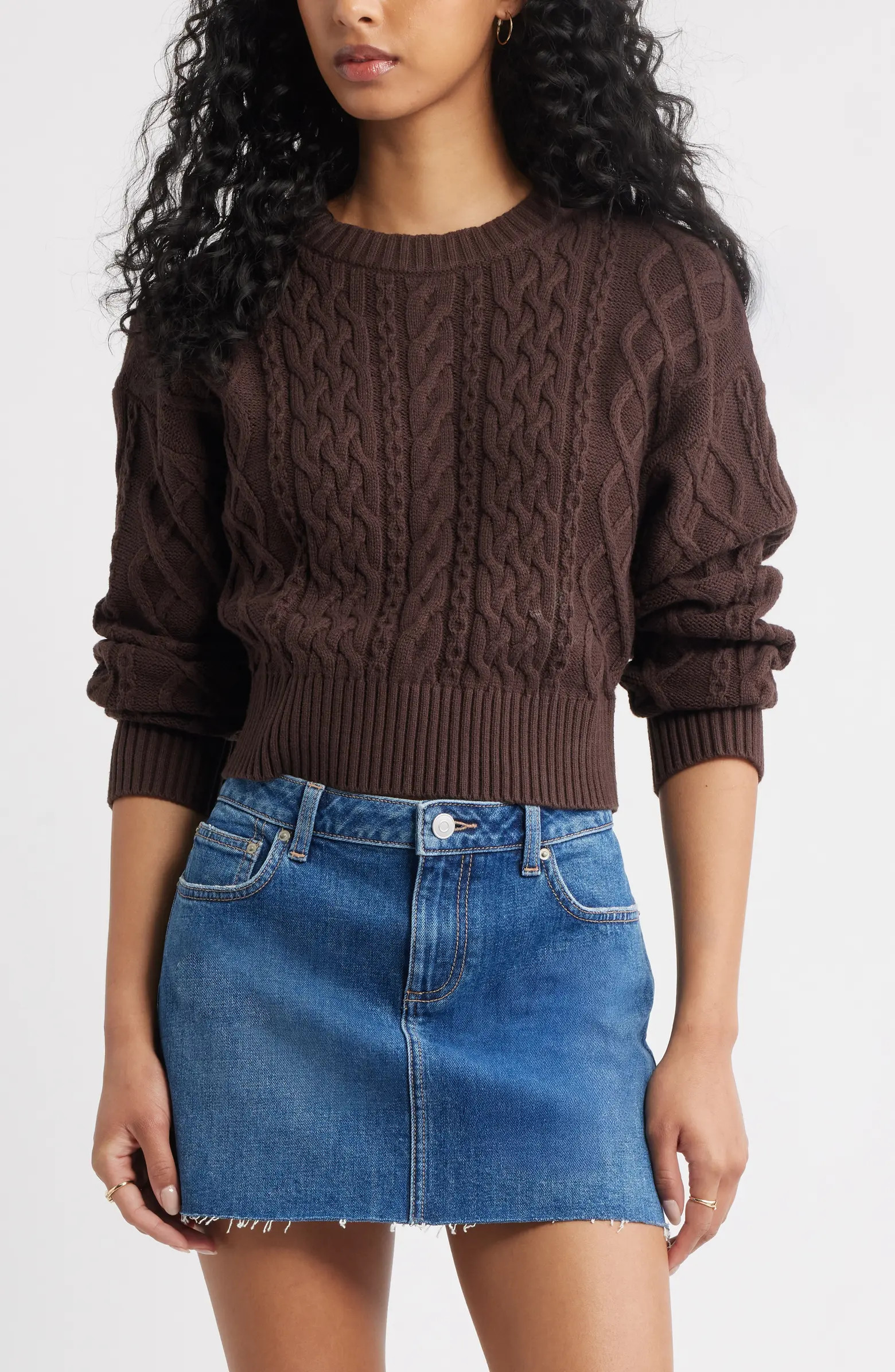 BP. Cable Pullover Sweater | Nordstrom | Nordstrom
