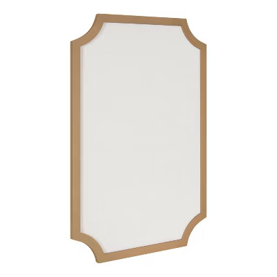 24" x 36" Holbrook Pinboard Style-1 Gold - Kate & Laurel All Things Decor | Target