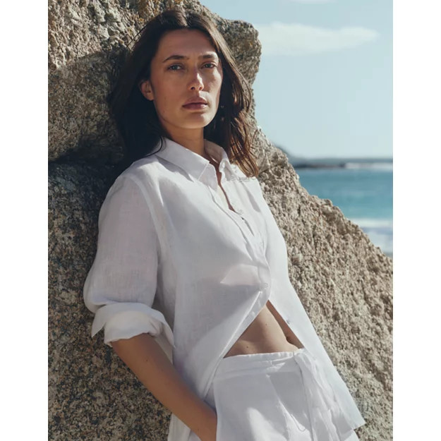 Ramie Boyfriend Shirt | Seasonal Preview | The  White Company | The White Company UK & ROW