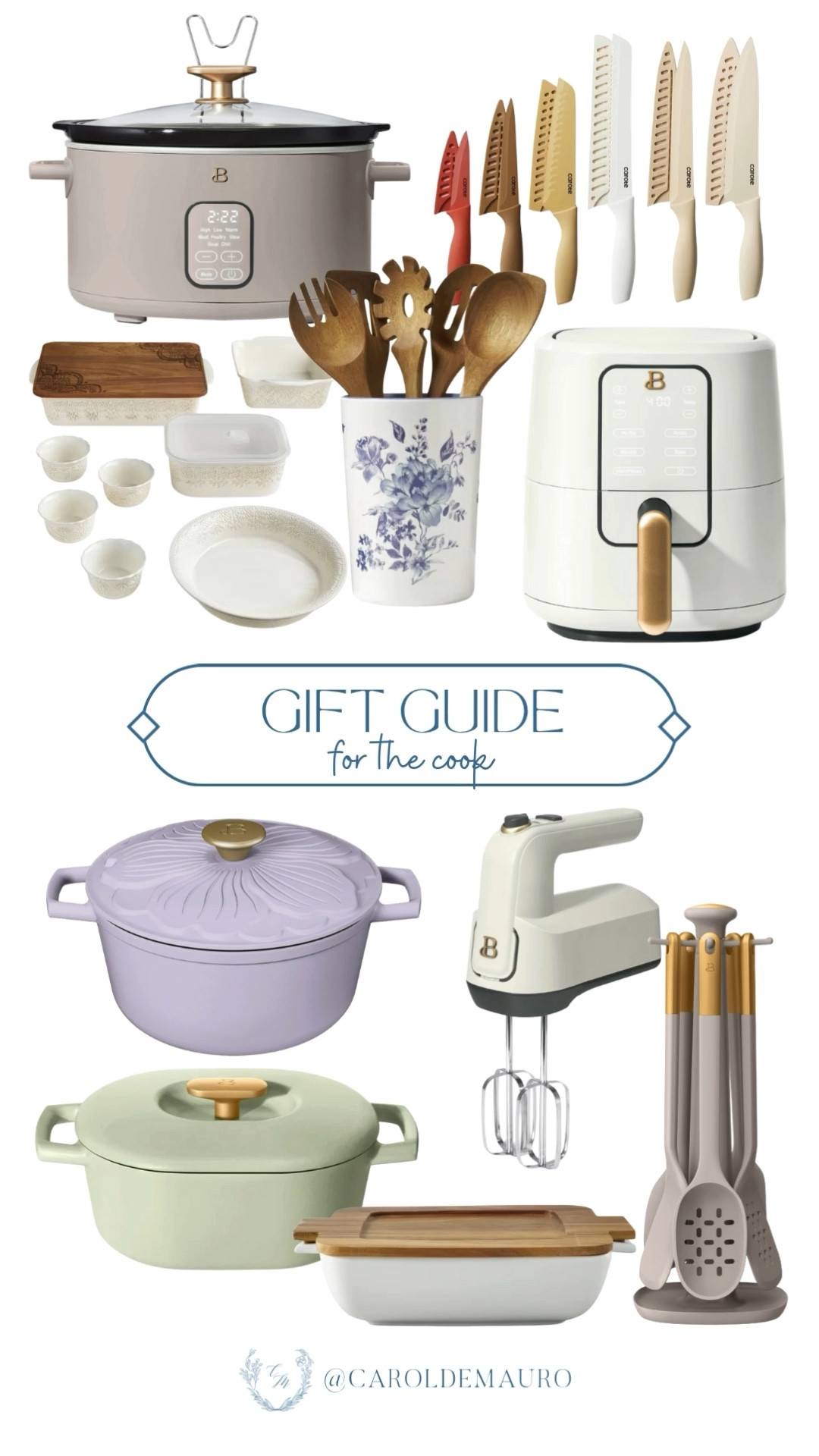 Calling all gift-givers! If you know a friend who loves to cook (or just loves pretty things), this is the list. They'd be so happy with this chic hand mixer, the perfectly curated wooden spoons set, or those must-have casserole dishes. No more boring kitchenware and time to spoil your favorite home chef.

walmart finds, gift guide for the cook, gender neutral gifts, pastel kitchen, cookware, kitchen appliances, affordable gifts, serveware

#LTKGiftGuide #LTKHome #LTKSeasonal