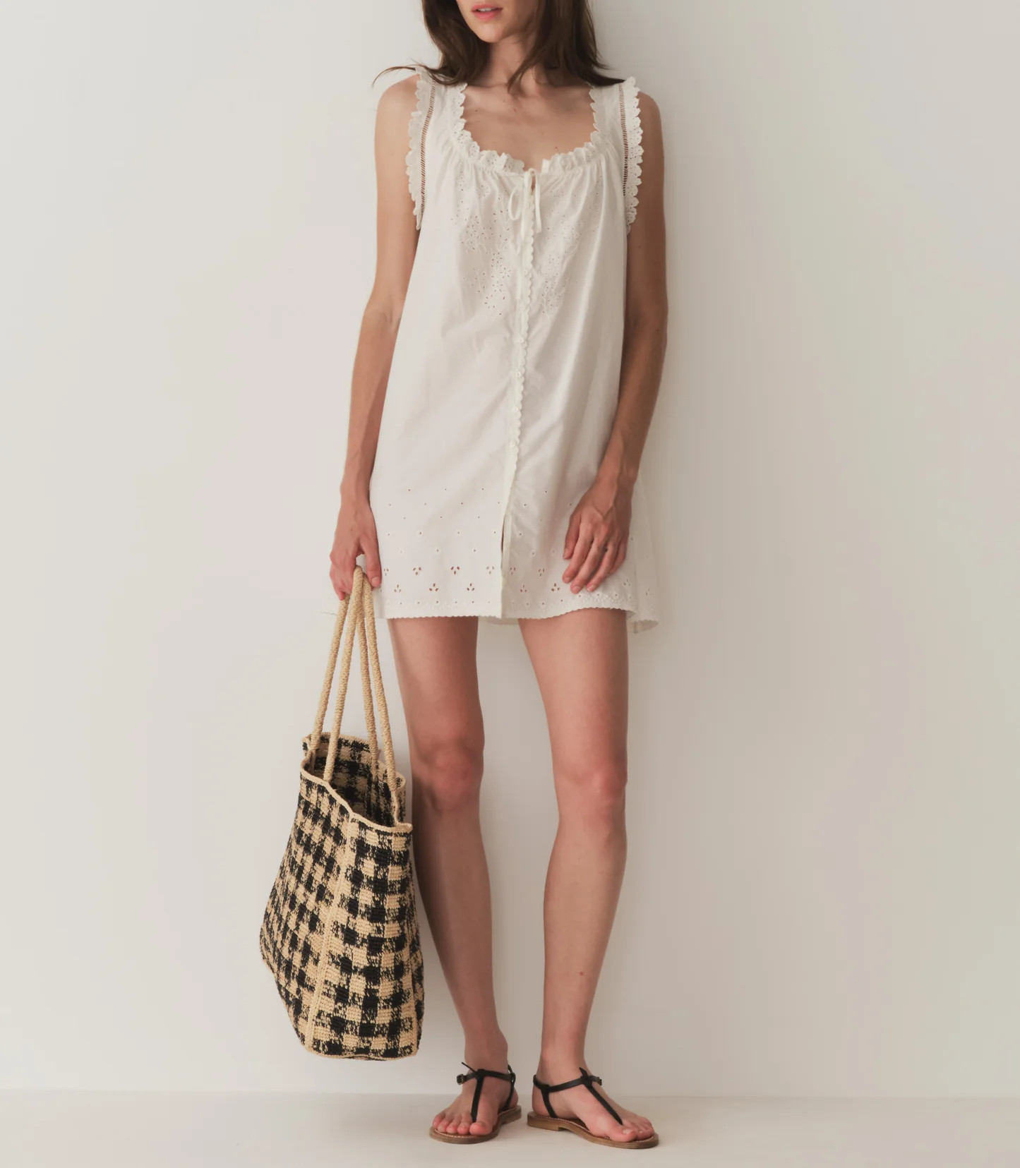 Nessie Dress - Salt | DÔEN | DOEN