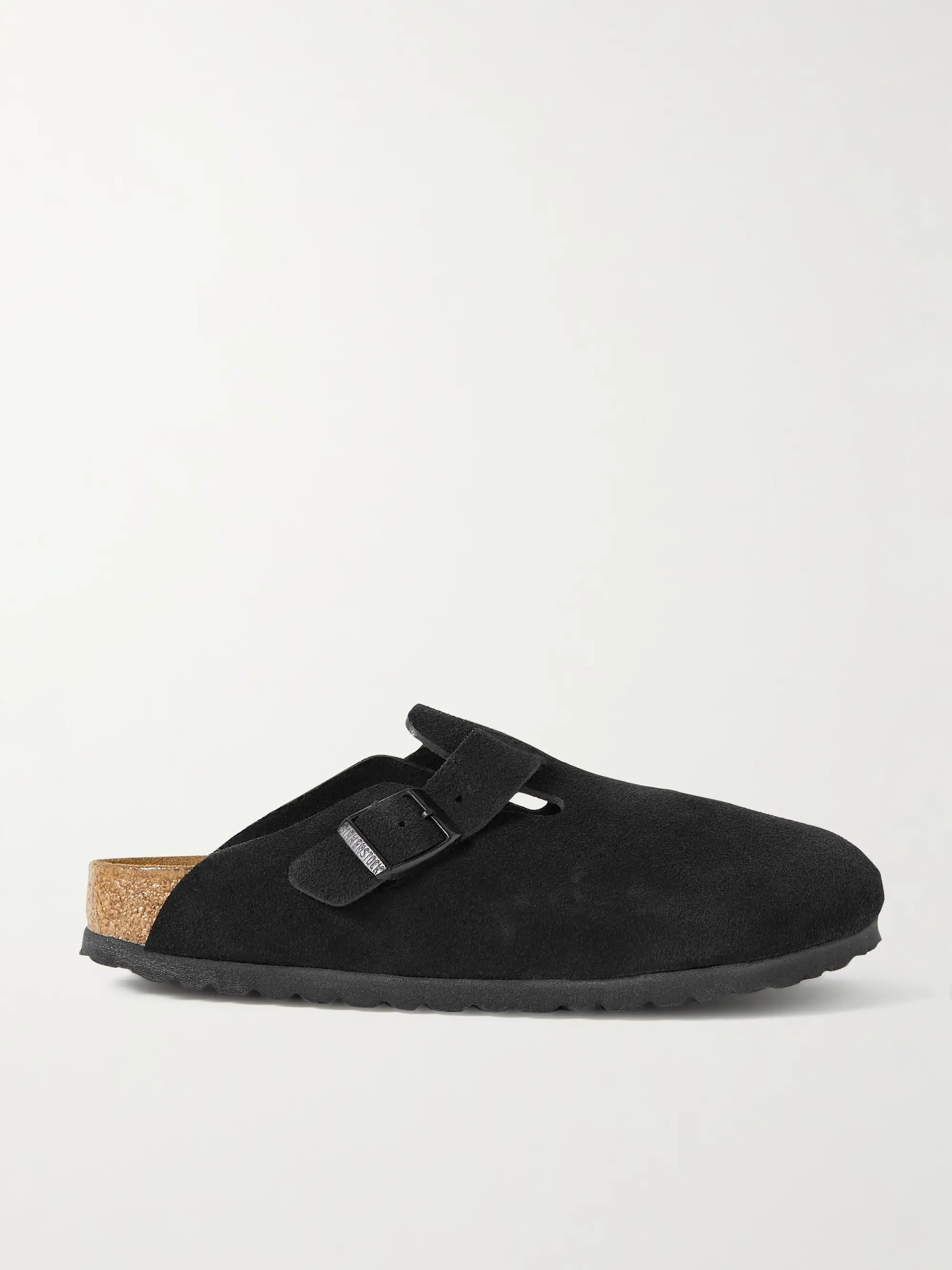 BIRKENSTOCKBoston suede clogs | NET-A-PORTER (US)