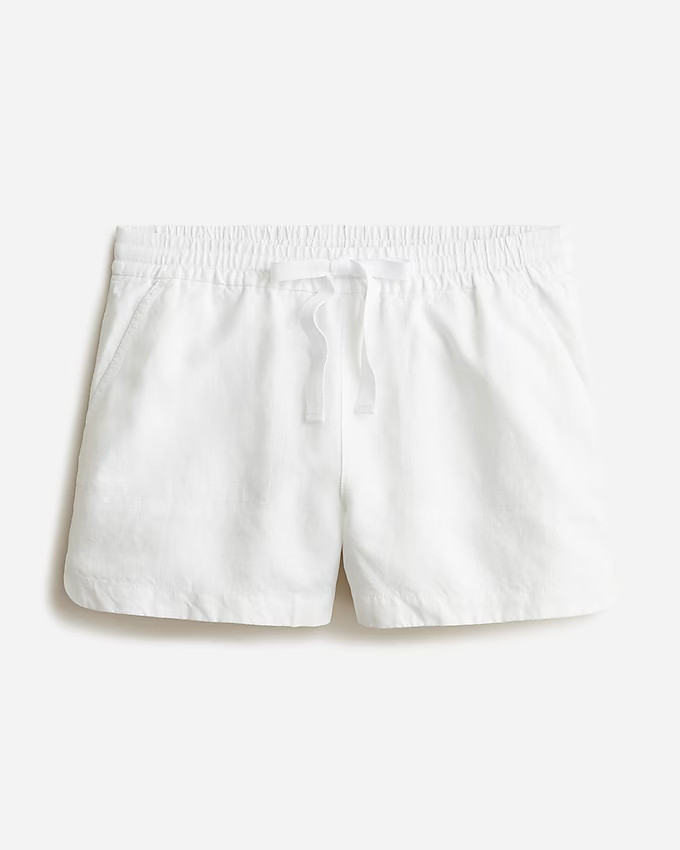 New seaside short in linen blend | J. Crew US