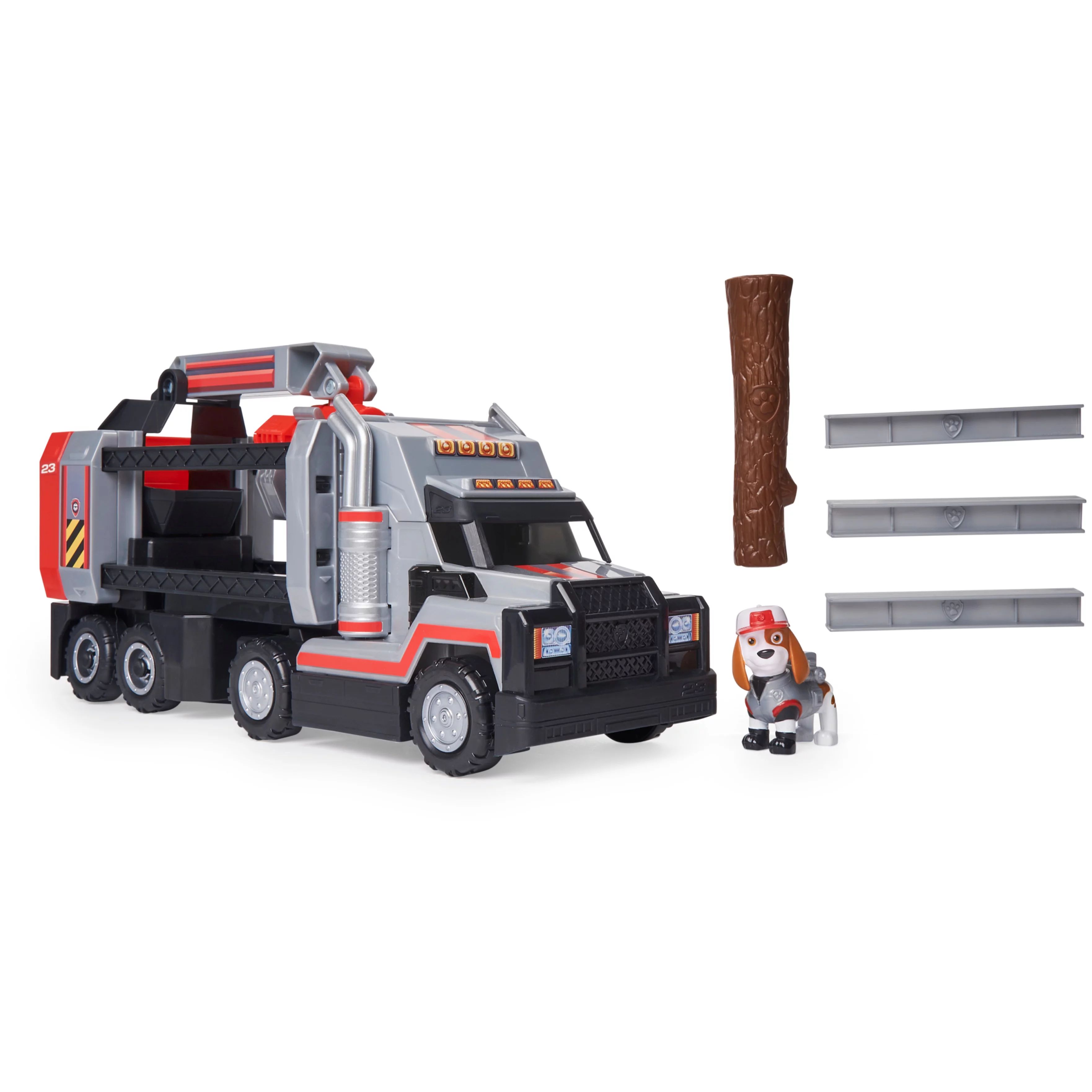PAW Patrol, Al’s Deluxe Big Truck Toy with Moveable Claw Arm and Accessories | Walmart (US)