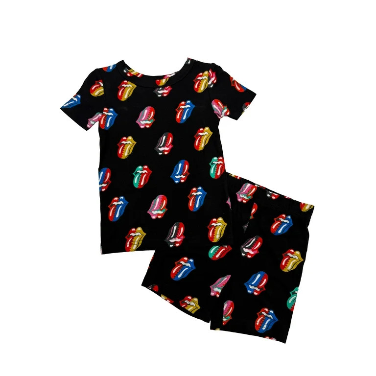 Character Toddler Tee and Shorts Viscose Pajama Set, 2-Piece, Sizes 12M-5T | Walmart (US)
