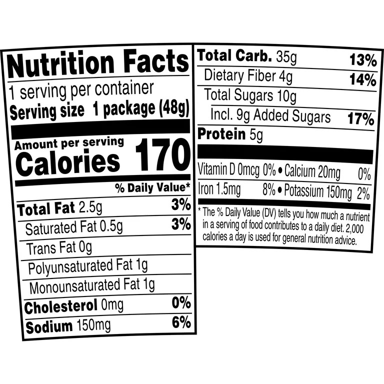 Quaker Blueberry & Strawberry flavored Instant Oatmeal, Quick Cook Oatmeal, 1.69 oz Cup | Walmart (US)
