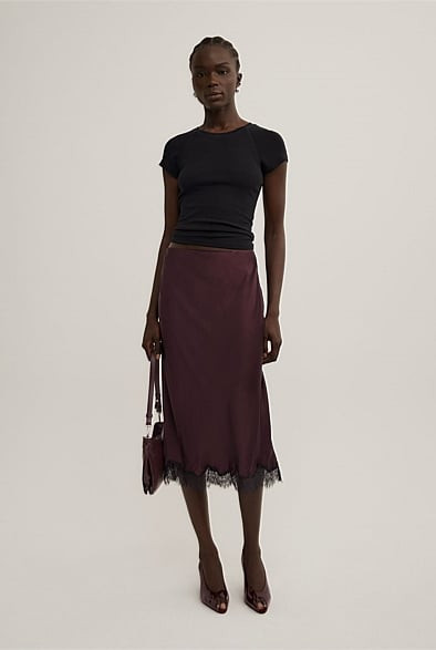 Lace Midi Skirt | Witchery (AU)