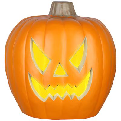 Holiday Living  20.47-in Talking Lighted Jack-o-lantern Free Standing Decoration | Lowe's