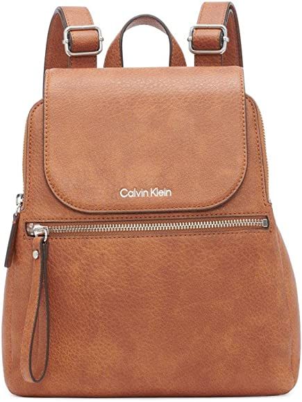 Calvin Klein Elaine Bubble Lamb Novelty Key Item Flap Backpack | Amazon (US)