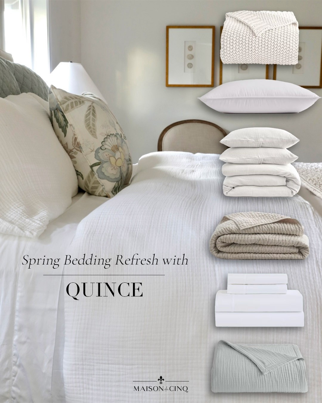 Spring Bedding favorites from @onequince! Lightweight gauzy duvet cover, Giza sateen cotton sheets, plus the best bed pillows, throws we love, and more!

#quincepartner
#homedecor #bedding #primarybedroom


#LTKHome