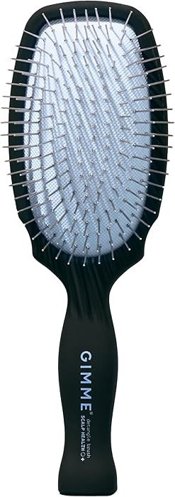 Gimme Beauty Metal Bristle Brush - Stainless Steel Bristles for Healthy Shine - Designed to Detan... | Amazon (US)
