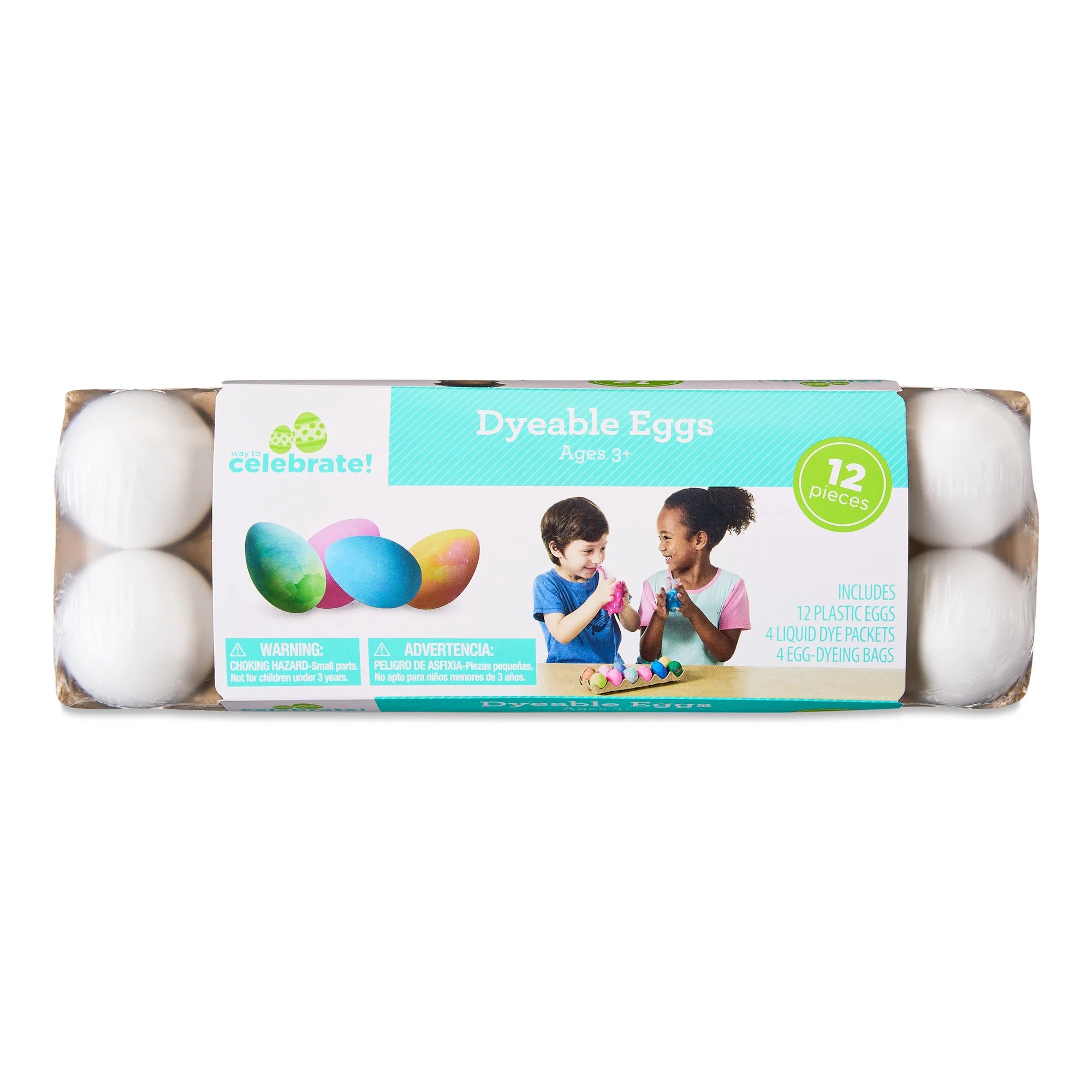 Easter Dyeable Eggs, 12 Count, by Way To Celebrate | Walmart (US)