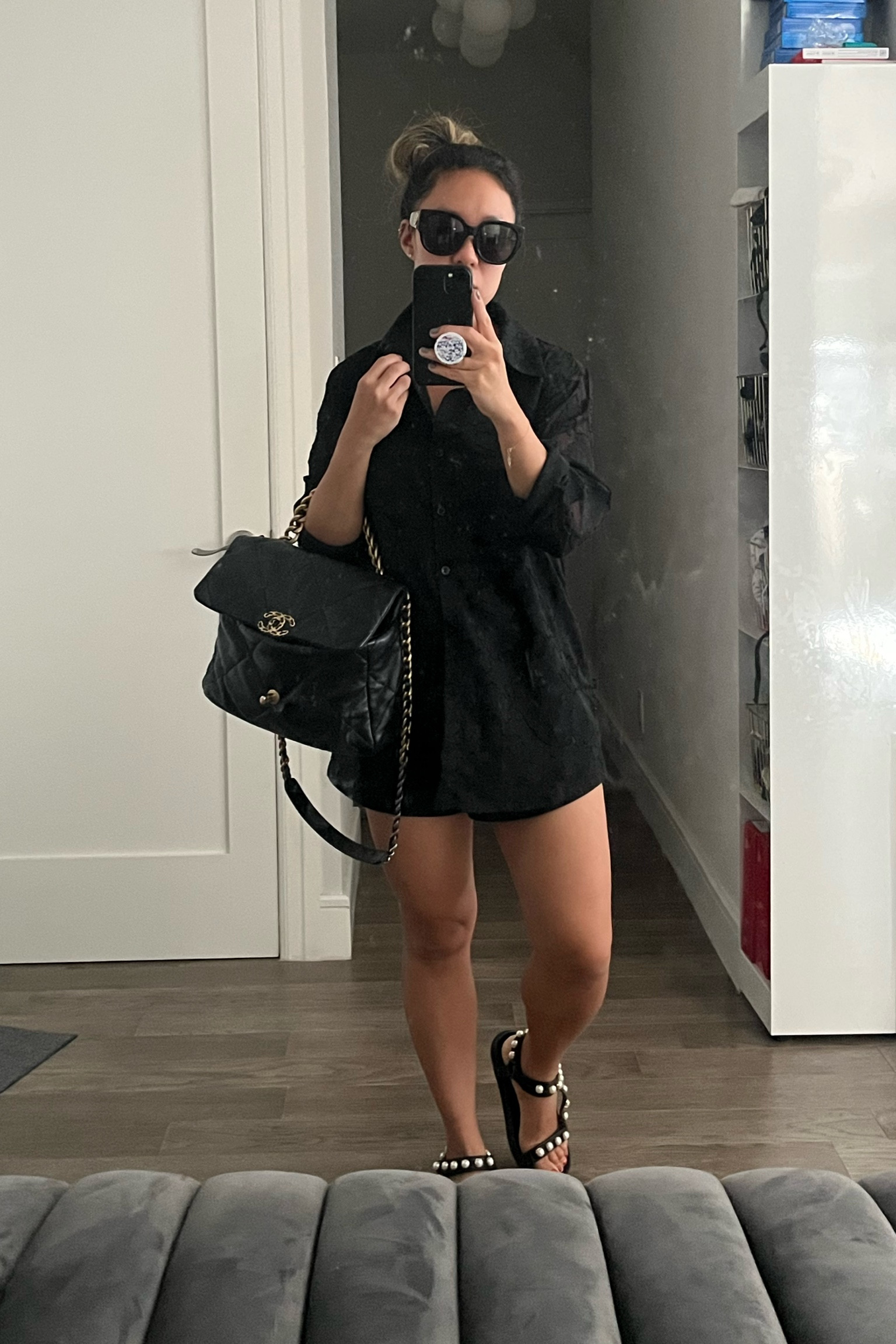 School pick-up outfit. Fall outfit. All black everything. Amazon find.

#LTKunder50 #LTKshoecrush #LTKstyletip